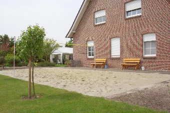 Volleyballplatz, Pension, Unterkunft, Gruppenunterbringung, Fremdenzimmer in Legden